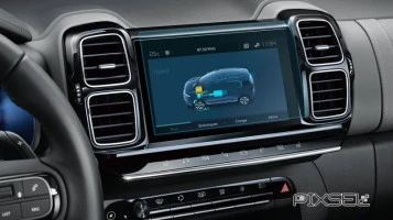 Protector de vidrio templado Pixsel en el monitor CITROEN C5 Aircross - 9.2“ 2018 - 2022