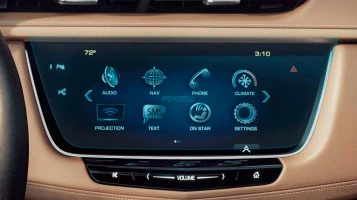 Protector de vidrio templado Pixsel en el monitor CADILLAC XT 5 - 12.8“ 2019 -