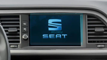 Protector de vidrio templado Pixsel en el monitor SEAT LEON - 7.9“ 2017 - 2020