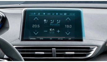 Protector de vidrio templado Pixsel en el monitor PEUGEOT 3008 - 10.2“ 2016 - 2020