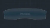 Protector de vidrio templado Pixsel en el panel de instrumentos PEUGEOT 508 - 11.7“ 2018 -