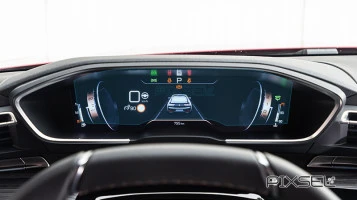 Protector de vidrio templado Pixsel en el panel de instrumentos PEUGEOT 508 - 11.7“ 2018 -