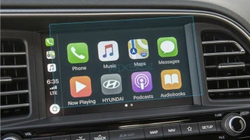 Protector de vidrio templado Pixsel en el monitor HYUNDAI ELANTRA - 7“ 2019 - 2020