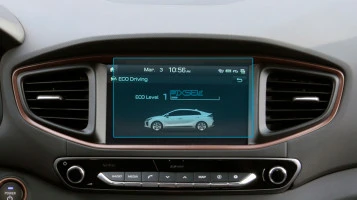 Protector de vidrio templado Pixsel en el monitor HYUNDAI IONIQ - 7“ 2017 - 2019