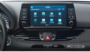 Protector de vidrio templado Pixsel en el monitor HYUNDAI i30 - 7.9“ 2020 -