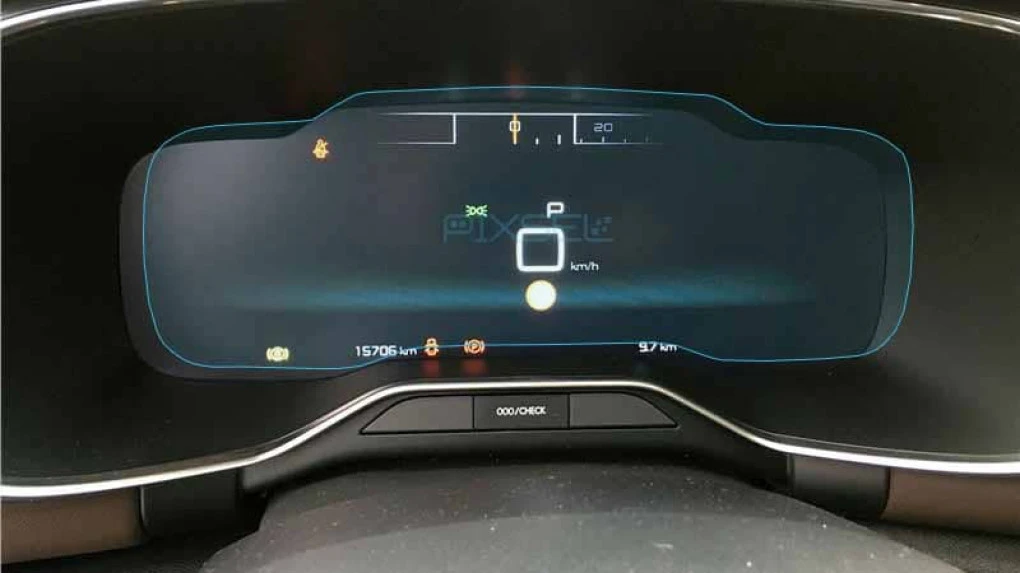 Protector de vidrio templado Pixsel en el panel de instrumentos CITROEN C5 Aircross - 12“ 2018 - 2022