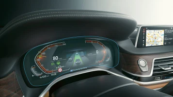 Protector de vidrio templado Pixsel en el panel de instrumentos BMW 7 - 14.2“ 2019 - 2022 (G11, G12)