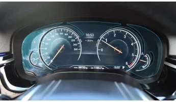 Protector de vidrio templado Pixsel en el panel de instrumentos BMW 5 / M5 - 14.6“ 2017 - 2020 (G30, G31, G38, F90)