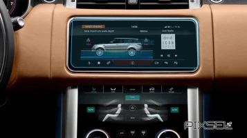 Protector de vidrio templado Pixsel en el monitor LAND ROVER RANGE ROVER - 11.7“ 2018 - 2021