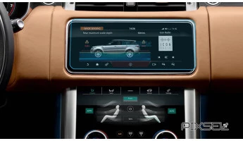 Protector de vidrio templado Pixsel en el monitor LAND ROVER RANGE ROVER - 11.7“ 2018 - 2021
