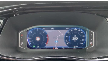 Protector de vidrio templado Pixsel en el panel de instrumentos VOLKSWAGEN MULTIVAN T6.1 - 9.9“ 2019 - 2024