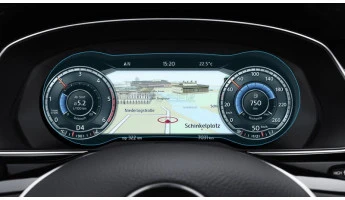 Protector de vidrio templado Pixsel en el panel de instrumentos VOLKSWAGEN PASSAT - 11.9“ 2015 - 2019 (B8)