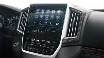 Protector de vidrio templado Pixsel en el monitor TOYOTA LAND CRUISER 200 - 10.1“ 2017 - 2019