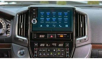 Protector de vidrio templado Pixsel en el monitor TOYOTA LAND CRUISER 200 - 10.1“ 2017 - 2021