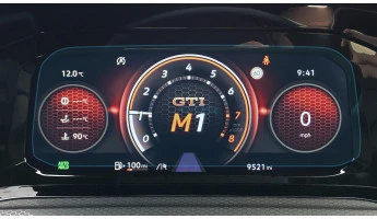 Protector de vidrio templado Pixsel en el panel de instrumentos VOLKSWAGEN GOLF - 10“ 2020 - 2023