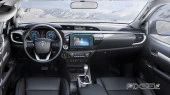 Protector de vidrio templado Pixsel en el monitor TOYOTA HILUX - 10“ 2016 - 2019