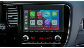 Protector de vidrio templado Pixsel en el monitor MITSUBISHI OUTLANDER - 9.5“ 2019 - 2022