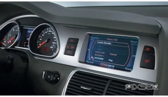 Protector de vidrio templado Pixsel en el monitor AUDI Q7 / SQ7 / RSQ7 - 6.7“ 2006 - 2014