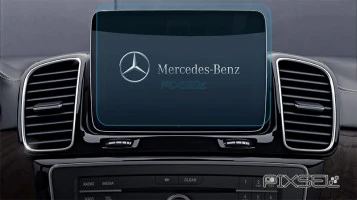 Protector de vidrio templado Pixsel en el monitor MERCEDES BENZ GLE-CLASS - 9.8“ 2015 - 2018