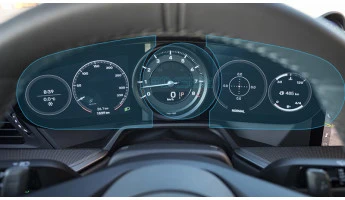 Protector de vidrio templado Pixsel en el panel de instrumentos PORSCHE 911 - 18.1“ 2019 - 2024