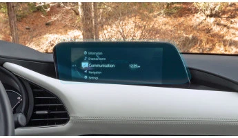 Protector de vidrio templado Pixsel en el monitor MAZDA 3 - 13“ 2019 - 2023