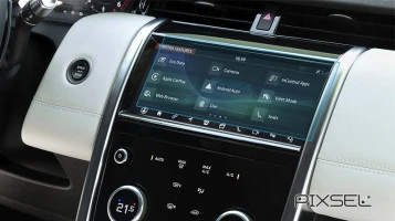 Protector de vidrio templado Pixsel en el monitor LAND ROVER DISCOVERY SPORT - 9.6“ 2019 - 2021