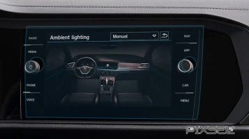 Protector de vidrio templado Pixsel en el monitor VOLKSWAGEN JETTA - 10.9“ 2018 - 2024