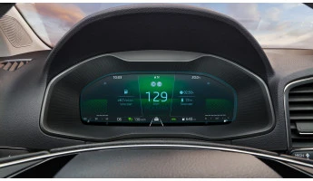 Protector de vidrio templado Pixsel en el panel de instrumentos SKODA KAROQ - 12.6“ 2022 -