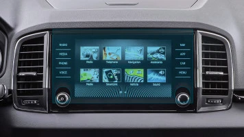 Protector de vidrio templado Pixsel en el monitor SKODA KAROQ - 11.2“ 2017 - 2021