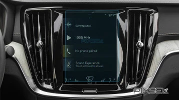 Protector de vidrio templado Pixsel en el monitor VOLVO S90 - 8.9“ 2016 -