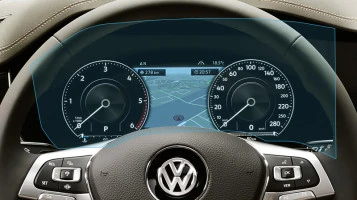 Protector de vidrio templado Pixsel en el panel de instrumentos VOLKSWAGEN TOUAREG - 16.2“ 2018 - 2023