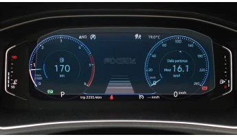 Protector de vidrio templado Pixsel en el panel de instrumentos VOLKSWAGEN TIGUAN - 9.9“ 2019 - 2021