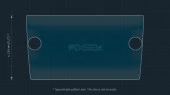 Protector de vidrio templado Pixsel en el monitor VOLKSWAGEN GOLF - 10.9“ 2017 - 2020