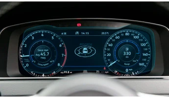 Protector de vidrio templado Pixsel en el panel de instrumentos VOLKSWAGEN GOLF - 11.9“ 2017 - 2020