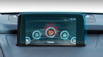 Protector de vidrio templado Pixsel en el monitor MAZDA CX-9 - 10“ 2016 - 2019