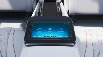 Protector de vidrio templado Pixsel para la tablet trasera MERCEDES BENZ GLS-CLASS - 8.3“ 2019 - 2023