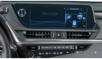 Protector de vidrio templado Pixsel en el monitor LEXUS ES - 17.9“ 2019 - 2021
