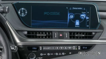 Protector de vidrio templado Pixsel en el monitor LEXUS ES - 17.9“ 2019 - 2021