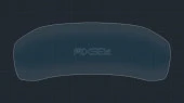 Protector de vidrio templado Pixsel en el panel de instrumentos BMW 3 / M3 - 14“ 2019 - 2022 (G20, G21, G80)