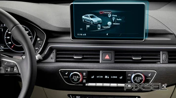 Protector de vidrio templado Pixsel en el monitor AUDI A5 / S5 / RS5 - 9.7“ 2017 - 2020