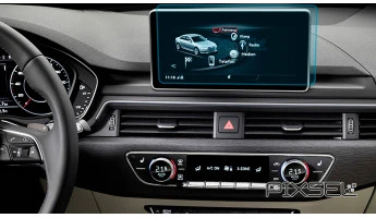 Protector de vidrio templado Pixsel en el monitor AUDI A5 / S5 / RS5 - 9.7“ 2017 - 2020