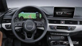Protector de vidrio templado Pixsel en el monitor AUDI A5 / S5 / RS5 - 9.7“ 2017 - 2020