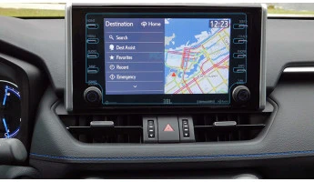 Protector de vidrio templado Pixsel en el monitor TOYOTA RAV4 - 10.3“ 2019 - 2021