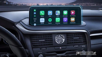 Protector de vidrio templado Pixsel en el monitor LEXUS RX - 14.4“ 2020 - 2022