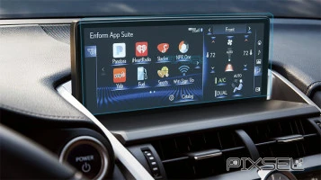 Protector de vidrio templado Pixsel en el monitor LEXUS NX - 11.3“ 2018 - 2021