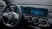 Protective glass Pixsel for dashboard MERCEDES BENZ A-CLASS - 24.7“ 2018 -