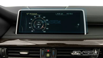 Protector de vidrio templado Pixsel en el monitor BMW X5 - 11.7“ 2013 - 2018 (F15)