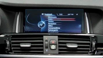 Protector de vidrio templado Pixsel en el monitor BMW X4 - 8.8“ 2014 - 2017 (F26)