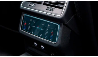 Protector de vidrio templado Pixsel para el control del clima trasero AUDI Q8 / SQ8 / RSQ8 - 6.6“ 2018 - 2022