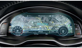 Protector de vidrio templado Pixsel en el panel de instrumentos AUDI Q7 / SQ7 / RSQ7 - 12“ 2015 - 2018
